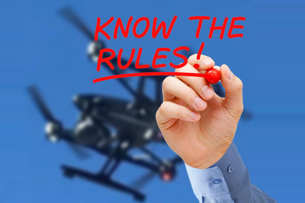 FAA sUAS drone rules