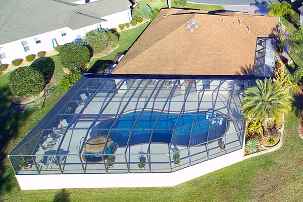 Drone real estate video production